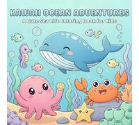 Kawaii Ocean Adventures: A Cute Sea Life Coloring Book for Kids