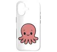 Kawaii Octopus Cute Cartoon Sea Creature Illustration Case for iPhone 17