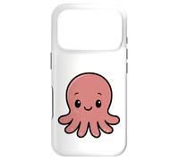 Kawaii Octopus Cute Cartoon Sea Creature Illustration Case for iPhone 17 Pro