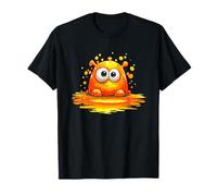 Kawaii Orange Slime Monster Cute Alien Blob T-Shirt
