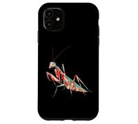 Kawaii origami praying mantis |Japan flower pattern insects Case for iPhone 11