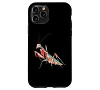 Kawaii origami praying mantis |Japan flower pattern insects Case for iPhone 11 Pro