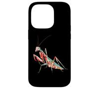Kawaii origami praying mantis |Japan flower pattern insects Case for iPhone 14 Pro