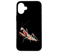 Kawaii origami praying mantis |Japan flower pattern insects Case for iPhone 16 Plus