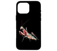 Kawaii origami praying mantis |Japan flower pattern insects Case for iPhone 16 Pro Max