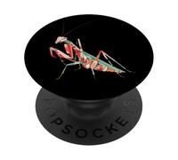 Kawaii origami praying mantis |Japan flower pattern insects PopSockets Adhesive PopGrip
