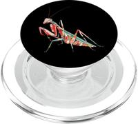 Kawaii origami praying mantis |Japan flower pattern insects PopSockets PopGrip for MagSafe