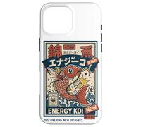 Kawaii Otaku Anime Japanese Streetwear Koi Carp Grunge Case for iPhone 16 Pro Max