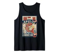 Kawaii Otaku Anime Japanese Streetwear Koi Carp Grunge Tank Top