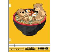 Kawaii Otter Notebook: Otter Lover Journal or Notebook | College Ruled