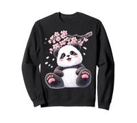 Kawaii Panda Bear s Cherry Blossom s Spring Sakura Sweatshirt