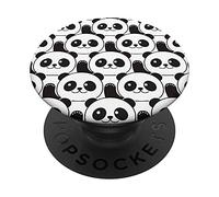 Kawaii Panda Bears Cute Panda Bear PopSockets Swappable PopGrip