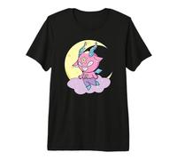 Kawaii Pastel Colors Gothic Cute Goth Goat Premium T-Shirt