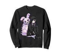 Kawaii Pastel Goth Bunny Anime Sad Emo Girl Alternative Sweatshirt