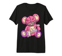 Kawaii Pastel Goth Teddy Bear Gothic Occult Voodoo Halloween Premium T-Shirt