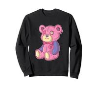 Kawaii Pastel Goth Teddy Bear Gothic Occult Voodoo Halloween Sweatshirt