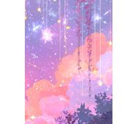 Kawaii Pastel Soft Pink Cloud Dreams Grid Journal 3 - A4 0.5 cm lined Paper, 120 Pages: Cute Aesthetic Graph Paper Notebook for Kawaii Lovers, Students, Dreamers, and Creative Minds