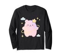 Kawaii Pastel Space Bear Long Sleeve T-Shirt