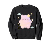 Kawaii Pastel Space Bear Sweatshirt