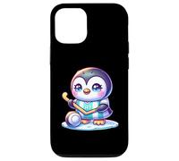 Kawaii Penguin Ice Hockey H7 Jersey Player On Ice Case for iPhone 12/12 Pro