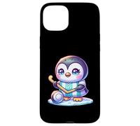 Kawaii Penguin Ice Hockey H7 Jersey Player On Ice Case for iPhone 15 Plus