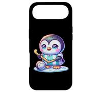 Kawaii Penguin Ice Hockey H7 Jersey Player On Ice Case for iPhone Air