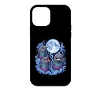 Kawaii Pigeon Funny Moon Storm Cloud Meme Anime Bird Art Case for iPhone 12 mini