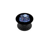 Kawaii Pigeon Funny Moon Storm Cloud Meme Anime Bird Art PopSockets Adhesive PopGrip