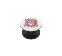 Kawaii Pink Love Bunny Squishy Collector Rabbit Aesthetic PopSockets Adhesive PopGrip