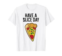 Kawaii Pizza Have A Slice Day T-Shirt