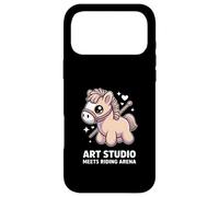Kawaii Pony Art Studio Meets Riding Arena Horse Case for iPhone 17 Pro Max