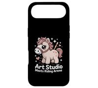 Kawaii Pony Art Studio Meets Riding Arena Horse Case for iPhone Air
