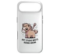 Kawaii Pony Art Studio Meets Riding Arena Horse Case for iPhone Air