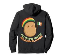 Kawaii Potato Jamaican Rasta Hat Irish Flag Island Flavor Pullover Hoodie