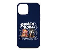 Kawaii Ramen Boba Tea Funny Italian Brainrot Meme Cute Anime Case for iPhone 12 mini
