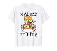 Kawaii Ramen Shiba Inu Dog Anime Japanese Noodles T-Shirt