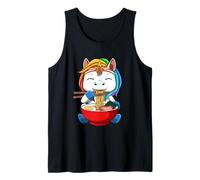 Kawaii Ramen Unicorn Anime Ramen Noodles Japan Manga Tank Top