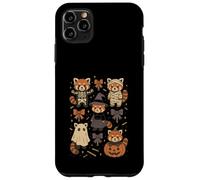 Kawaii Red Panda Halloween Skeleton Mummy Witch Case for iPhone 11 Pro Max