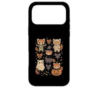 Kawaii Red Panda Halloween Skeleton Mummy Witch Case for iPhone 17 Pro Max