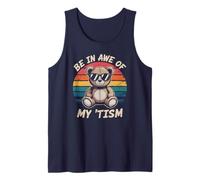 Kawaii RIZZ 'EM with TISM Bear 67 Autism OT ABA Support Tank Top