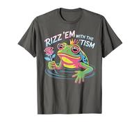 Kawaii RIZZ EM with TISM Frog Prince Autism OT ABA Empower T-Shirt