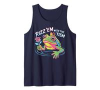 Kawaii RIZZ EM with TISM Frog Prince Autism OT ABA Empower Tank Top