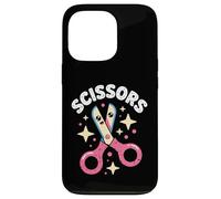Kawaii Rock Scissors Scissors Scissors Cute Bow Face Case for iPhone 13 Pro