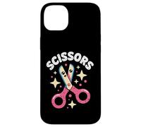 Kawaii Rock Scissors Scissors Scissors Cute Bow Face Case for iPhone 14 Plus