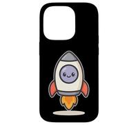 Kawaii Rocket Space Cartoon Case for iPhone 14 Pro
