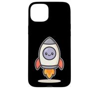 Kawaii Rocket Space Cartoon Case for iPhone 15 Plus