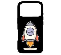 Kawaii Rocket Space Cartoon Case for iPhone 17 Pro