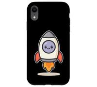 Kawaii Rocket Space Cartoon Case for iPhone XR