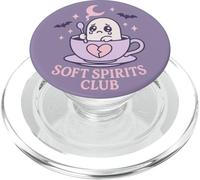 Kawaii Sad Ghost Spirits Club Cute Emo Aesthetic PopSockets PopGrip for MagSafe