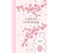Kawaii Sakura Bunny Notebook- with Cute Cherry Blossom Design: Ideal for Sketching, Writing, and Adding a Touch of Cuteness to Your Day